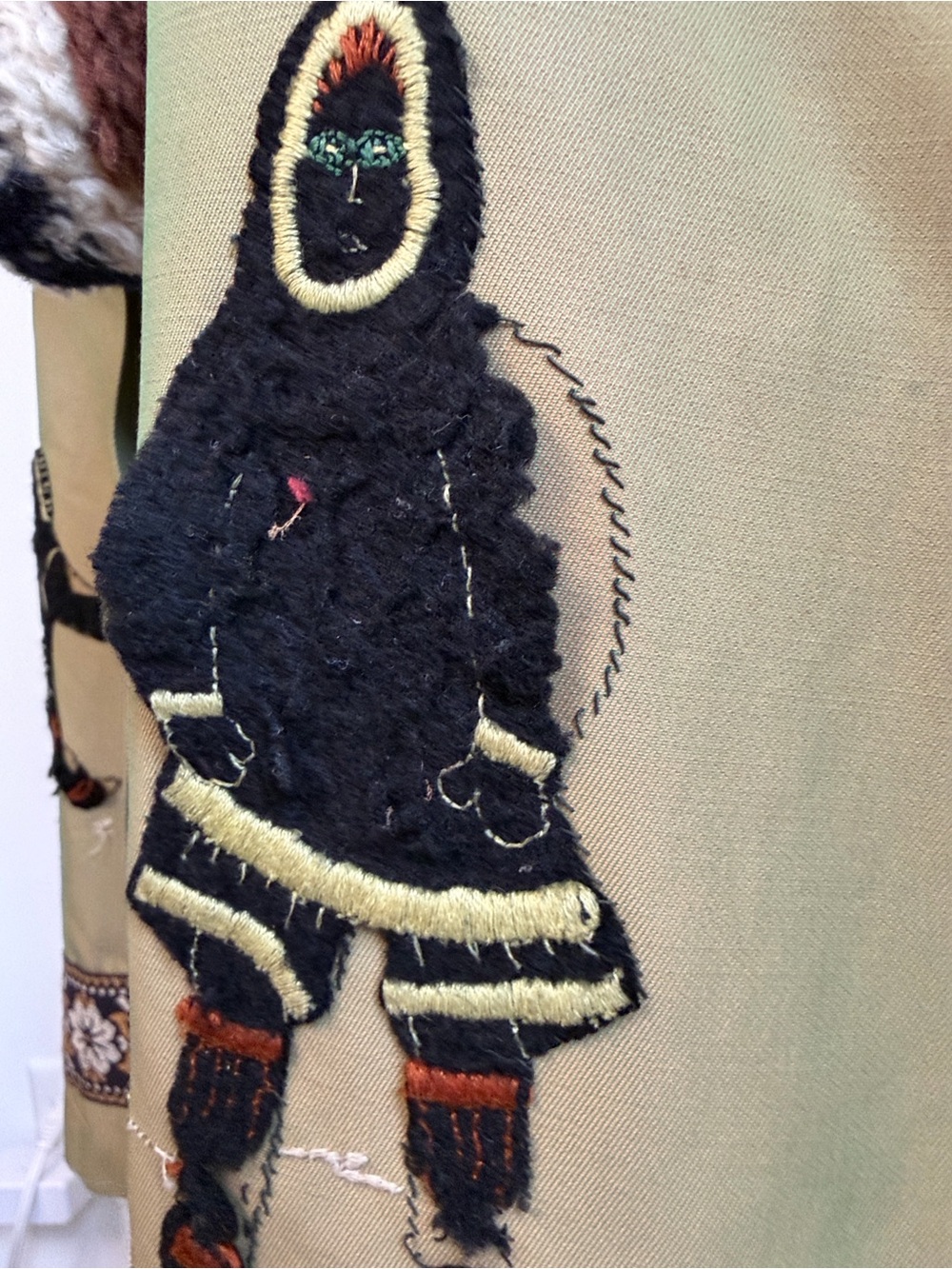 Vintage Inuit Story Parka Shell Green ONE SIZE - Picture 10 of 16